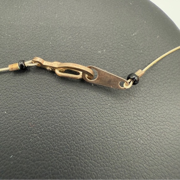 Unique Genuine Amethyst and Tourmaline Stone Beaded Tribal Pendant Necklace - Picture 11 of 11